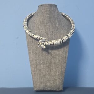 Sassy Jones Samba Black and White Necklace